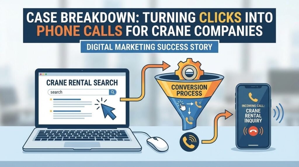 Case Breakdown: Turning Clicks Into Phone Calls for Crane Companies