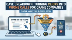 Case Breakdown: Turning Clicks Into Phone Calls for Crane Companies