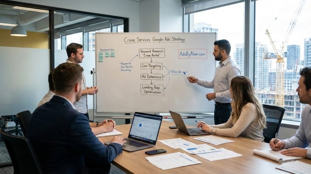 Crafting a Winning Google Ads Strategy for Crane Services